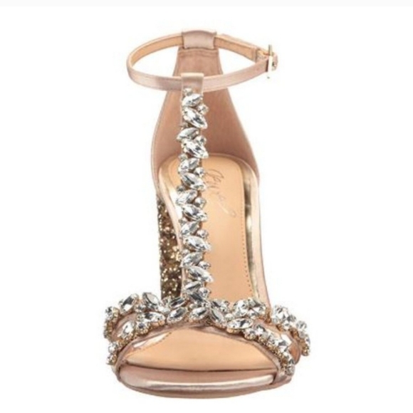 New Jewel Badgley Mischka heels Women's Carver Dress Sandal - Picture 11 of 12